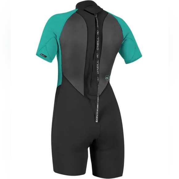 O'Neill Women's Reactor-2 2mm Back Zip Spring Wetsuit Shortie (NWOT) - Picture 2 of 2